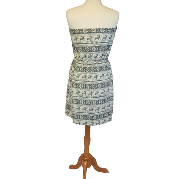 Holiday Deer Sweater Dress - Picture 3 of 4